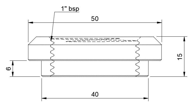 Weld in sockets